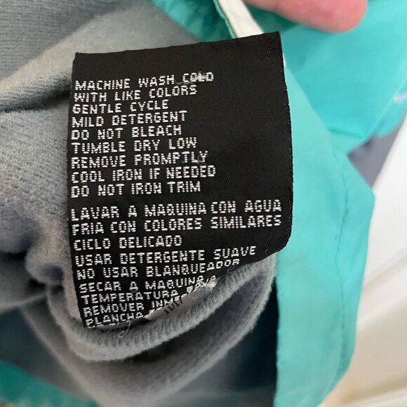 London Fog Zip-Front Rain Kids Jacket Girls 10/12 M - Picture 7 of 11